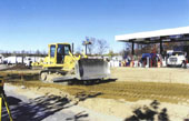 Rebuilding a truck terminal while maintaining its availability for business.